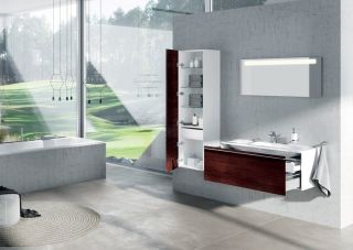 Ravak Тумба под умывальник SD 800 Clear белая/вишня